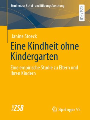 cover image of Eine Kindheit ohne Kindergarten